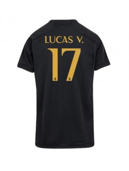 Billige Real Madrid Lucas Vazquez #17 Tredjedrakt Dame 2023-24 Kortermet